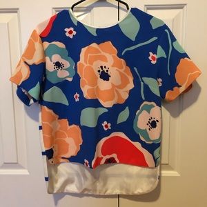 Kate Spade Live Colorfully top, size 6